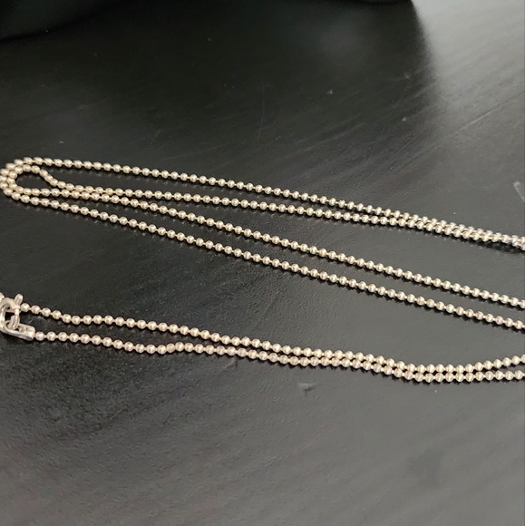 Sterling silver modernist necklace - Picture 2 of 8